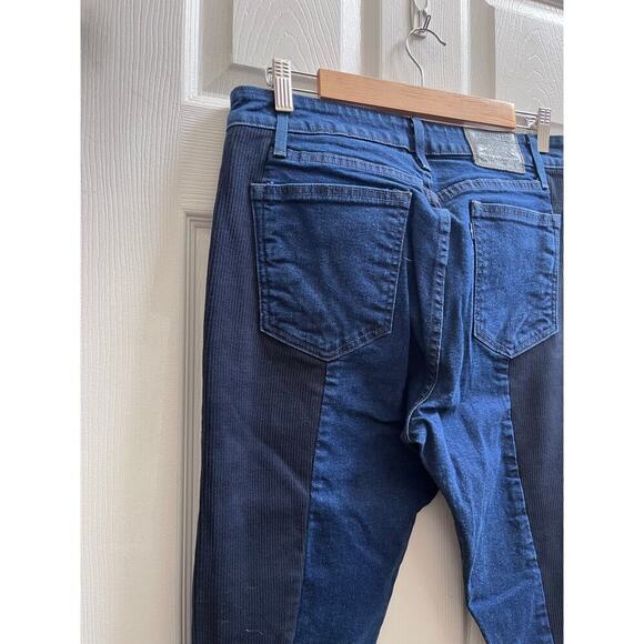 Levi’s Made & Crafted 721 High Rise Skinny Side Ribbed Panel Jean Size 31 56477 - Picture 8 of 16
